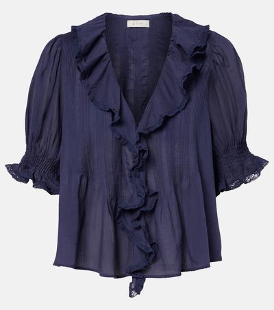 Doen DÃ´en Henri cotton voile top