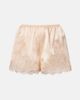 Doen Dôen Iona lace-trimmed silk shorts - 1