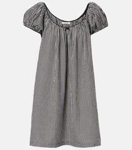 Doen DÃ´en Julia gingham cotton poplin minidress