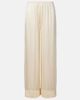 Doen DÃ´en Lavon fringed silk satin wide-leg pants - 1