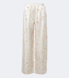 Doen Dôen Lavona floral jacquard wide-leg pants