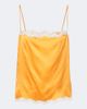 Doen Dôen Loure lace-trimmed silk satin camisole - 1