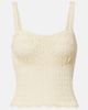 Doen DÃ´en Nadille pointelle scalloped top - 1