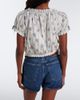 Doen Dôen Nera embroidered printed cotton top - 4