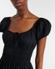 Doen DÃ´en Quinn gathered cotton midi dress - 4