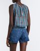 Doen Dôen Theo plaid cotton crop top - 5