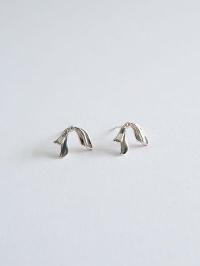 DOL Silver 925 Ribbon Petal Earring