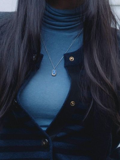 DOL Square Pendant Necklace [autumn sky 02]