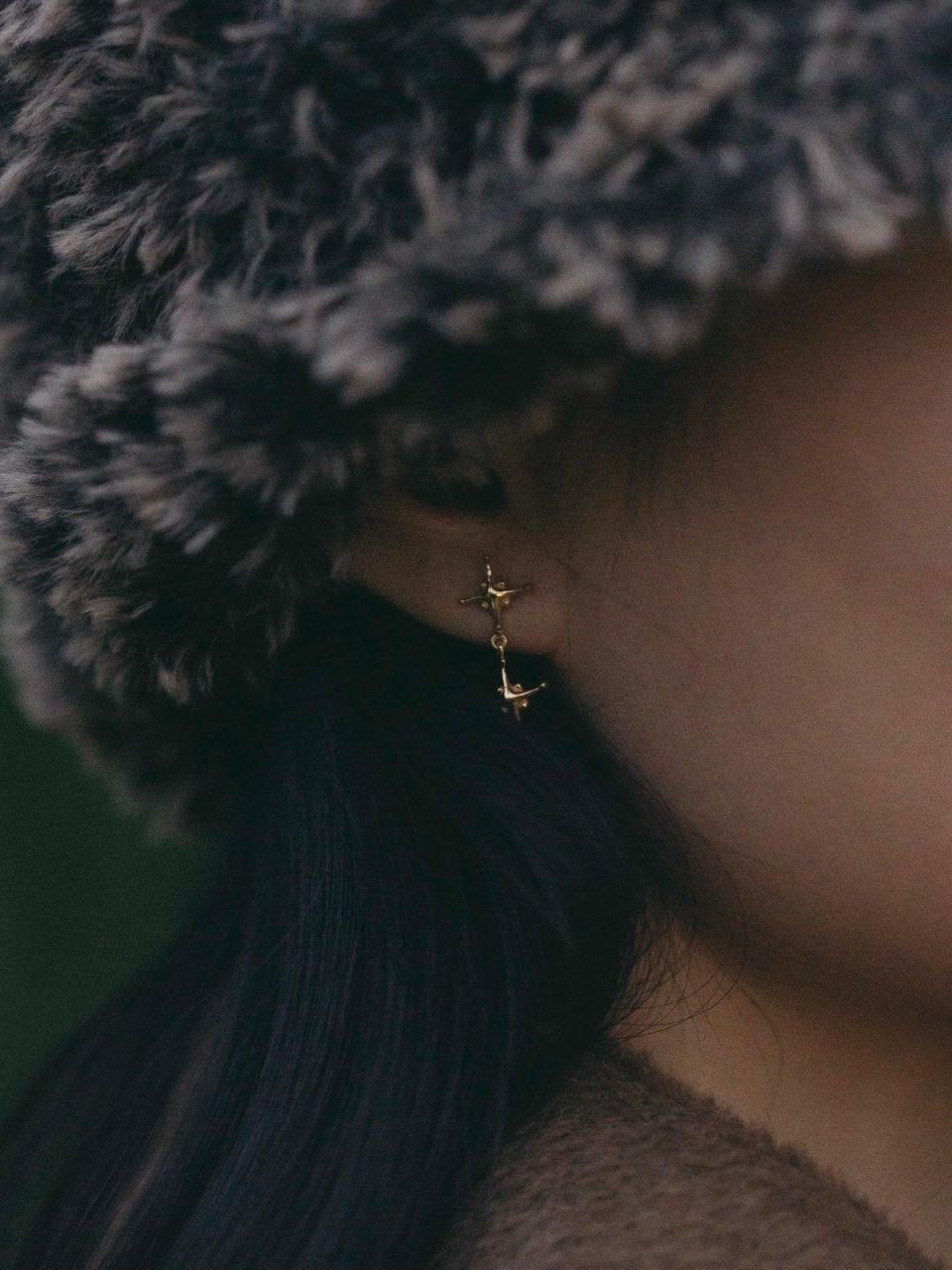 DOL Star Earring [Silver/Gold]