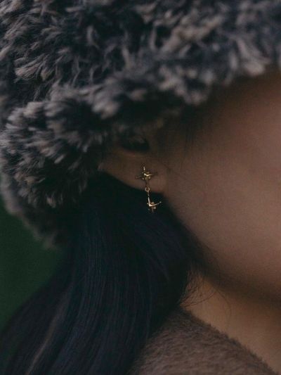 DOL Star Earring [Silver/Gold]