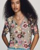 Dolan Left Coast 3D Floral Top - 1