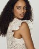 Dolan Left Coast Cotton Lace Flutter Sleeve Top - 4