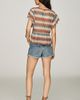 Dolan Left Coast Crochet Peplum Tee - 2