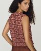 Dolan Left Coast Crochet Scallop Tank Top - 2