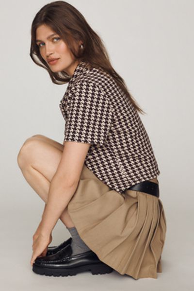 Dolan Left Coast Short-Sleeve Ponte Shirt Jacket