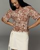 Dolan Left Coast Structured Scallop Top - 1