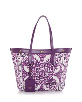 Dolce & Gabbana Dolce & Gabbana Atene Majolica Shopping Tote