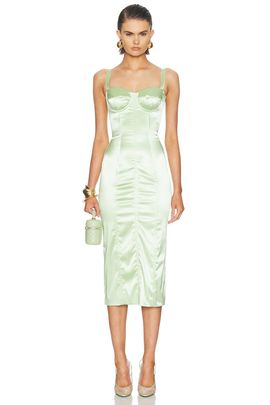 Dolce & Gabbana Dolce & Gabbana Bustier Midi Dress