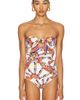 Dolce & Gabbana Dolce & Gabbana Charmeuse Stretch Carretto Print Bodysuit - 2