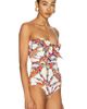 Dolce & Gabbana Dolce & Gabbana Charmeuse Stretch Carretto Print Bodysuit - 3