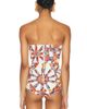 Dolce & Gabbana Dolce & Gabbana Charmeuse Stretch Carretto Print Bodysuit - 4