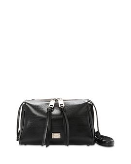 Dolce & Gabbana Dolce & Gabbana Convertible Leather Top Handle Crossbody