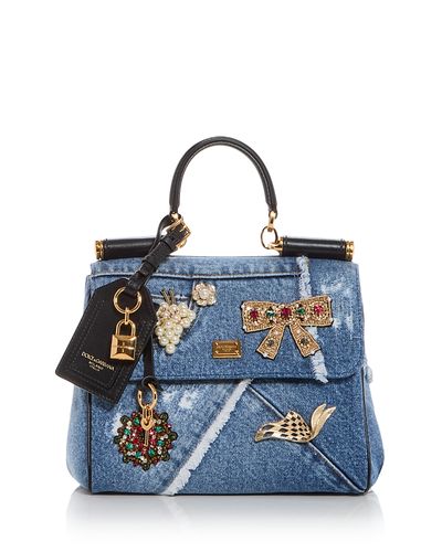 Dolce & Gabbana Dolce & Gabbana Denim Top Handle Bag
