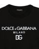 Dolce & Gabbana Dolce & Gabbana Flocked Logo Jersey T Shirt - 4
