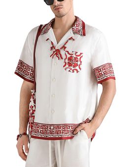 Dolce & Gabbana Dolce & Gabbana Floral Pattern Logo Shirt