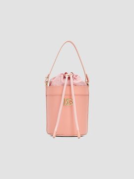 Dolce & Gabbana Dolce & Gabbana Girl's Girl's Leather Drawstring Bucket Bag