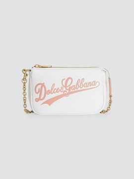 Dolce & Gabbana Dolce & Gabbana Girl's Girl's Logo Chain Link Crossbody Bag