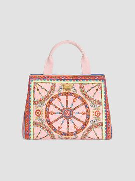 Dolce & Gabbana Dolce & Gabbana Girl's Girl's Printed Canvas Tote Bag