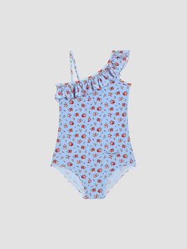Dolce & Gabbana Dolce & Gabbana Girl's Little Girl's & Girl's Asymmetric One-Piece Swimsuit