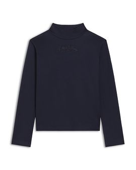 Dolce & Gabbana Dolce & Gabbana Girls' Long Sleeve Mock Neck Top