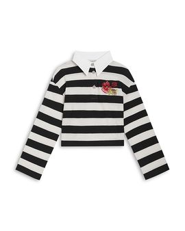 Dolce & Gabbana Dolce & Gabbana Girls' Long Sleeve Polo Shirt