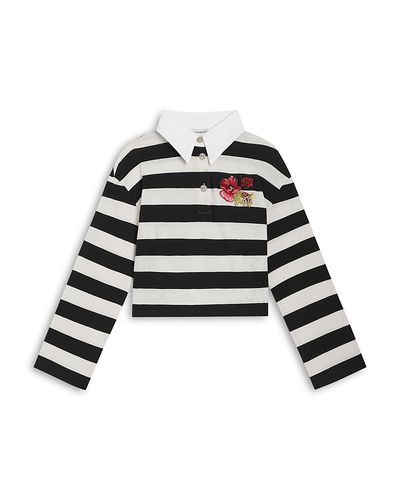 Dolce & Gabbana Dolce & Gabbana Girls' Long Sleeve Polo Shirt