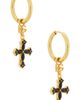 Dolce & Gabbana Dolce & Gabbana Hoop Cross Earrings - 1