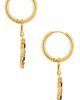 Dolce & Gabbana Dolce & Gabbana Hoop Cross Earrings - 3