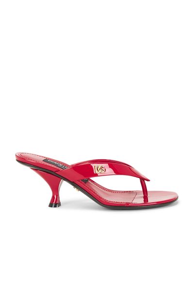 Dolce & Gabbana Dolce & Gabbana Kitten Heel Thong Sandal