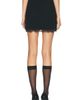 Dolce & Gabbana Dolce & Gabbana Lace Trim Mini Skirt - 4