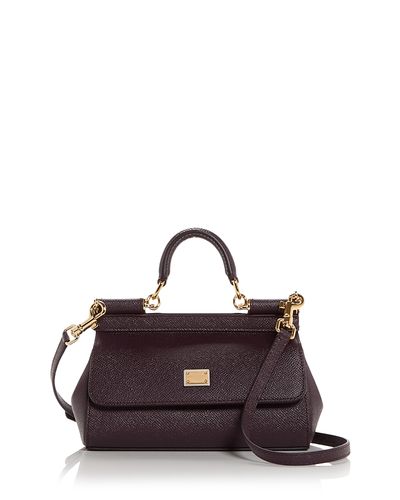 Dolce & Gabbana Dolce & Gabbana Leather Top Handle Bag