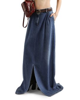 Dolce & Gabbana Dolce & Gabbana Long Denim Skirt