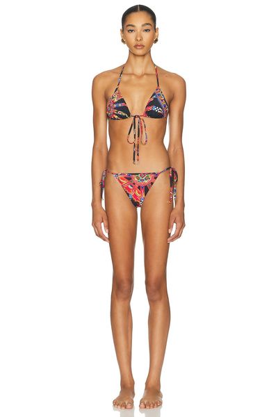 Dolce & Gabbana Dolce & Gabbana Lycra Print Bikini Set