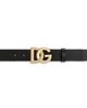 Dolce & Gabbana Dolce & Gabbana Men's Leather Dg Logo Pin Buckle Belt - 2
