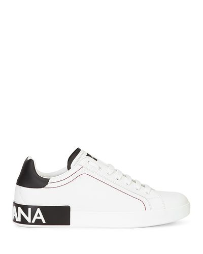 Dolce & Gabbana Dolce & Gabbana Men's Portofino Lace Up Sneakers