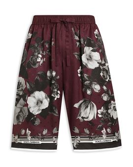 Dolce & Gabbana Dolce & Gabbana Peony Bermuda Shorts