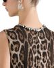 Dolce & Gabbana Dolce & Gabbana Printed Cady Embellished Dress - 4