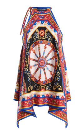 Dolce & Gabbana Dolce & Gabbana Printed Silk Top