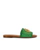 Dolce & Gabbana Dolce & Gabbana Raffia Flat Slide - 1