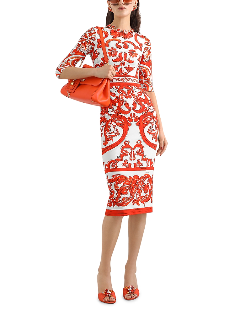 Dolce & Gabbana Dolce & Gabbana Silk Blend Dress